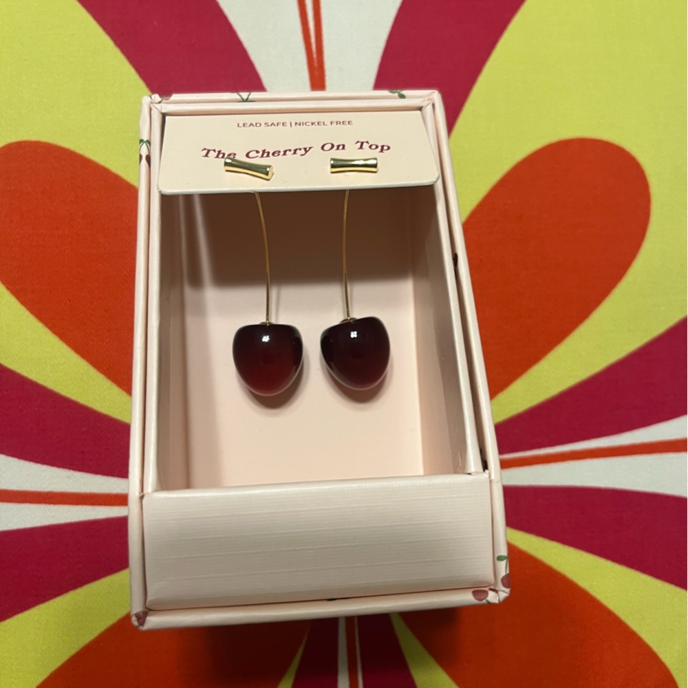 Cherry Shaped Earrings